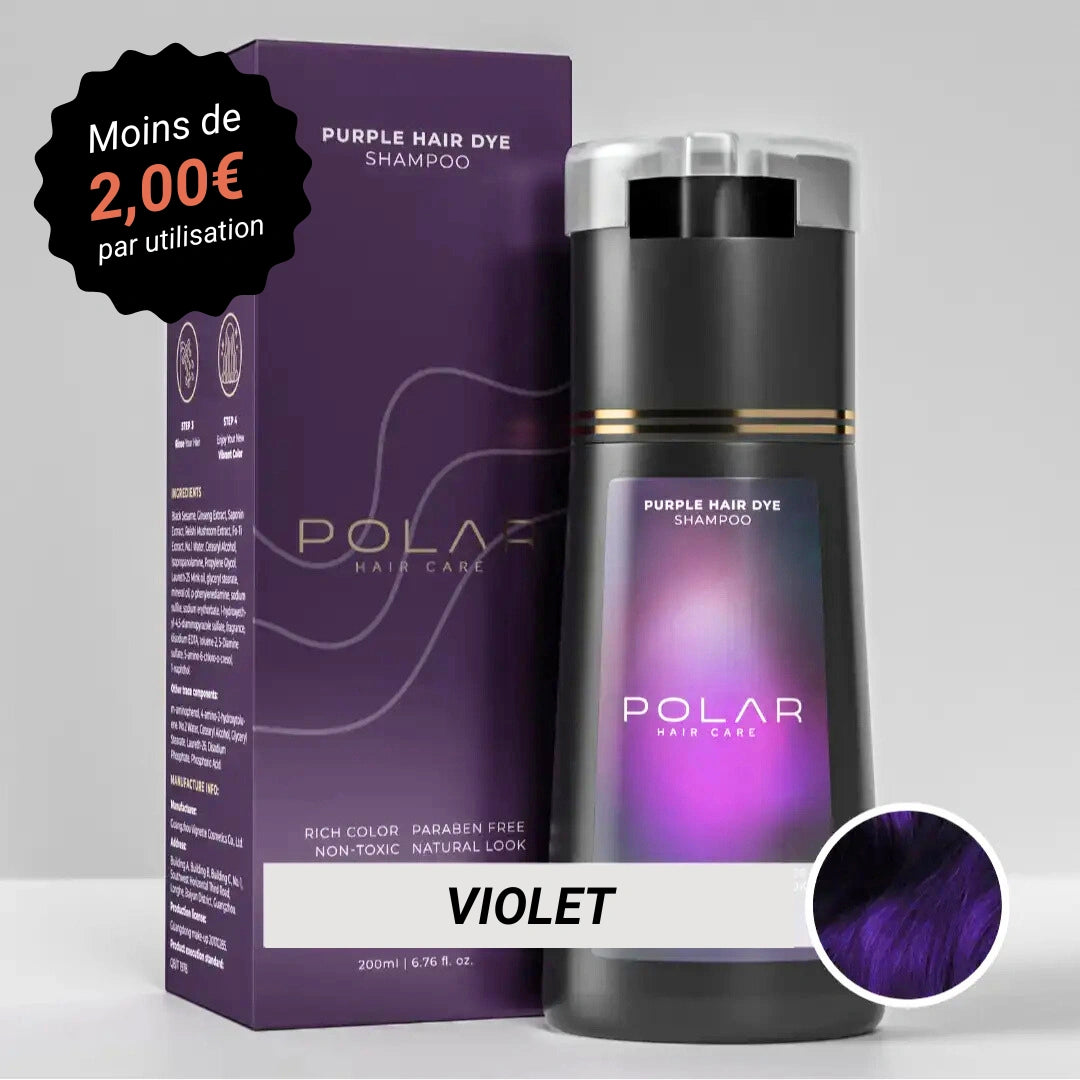 Shampoing Colorant Instantané - Sans gants. Sans dégâts.