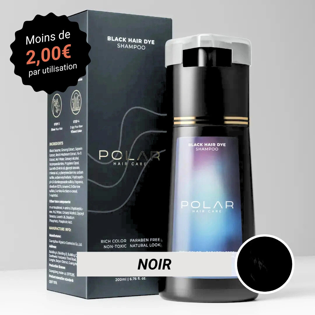 Shampoing Colorant Instantané - Sans gants. Sans dégâts.
