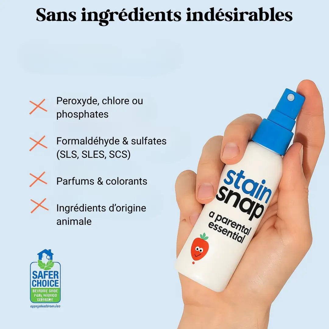 StainSnap' Détachant Express – Taches Tenaces (120 ml)