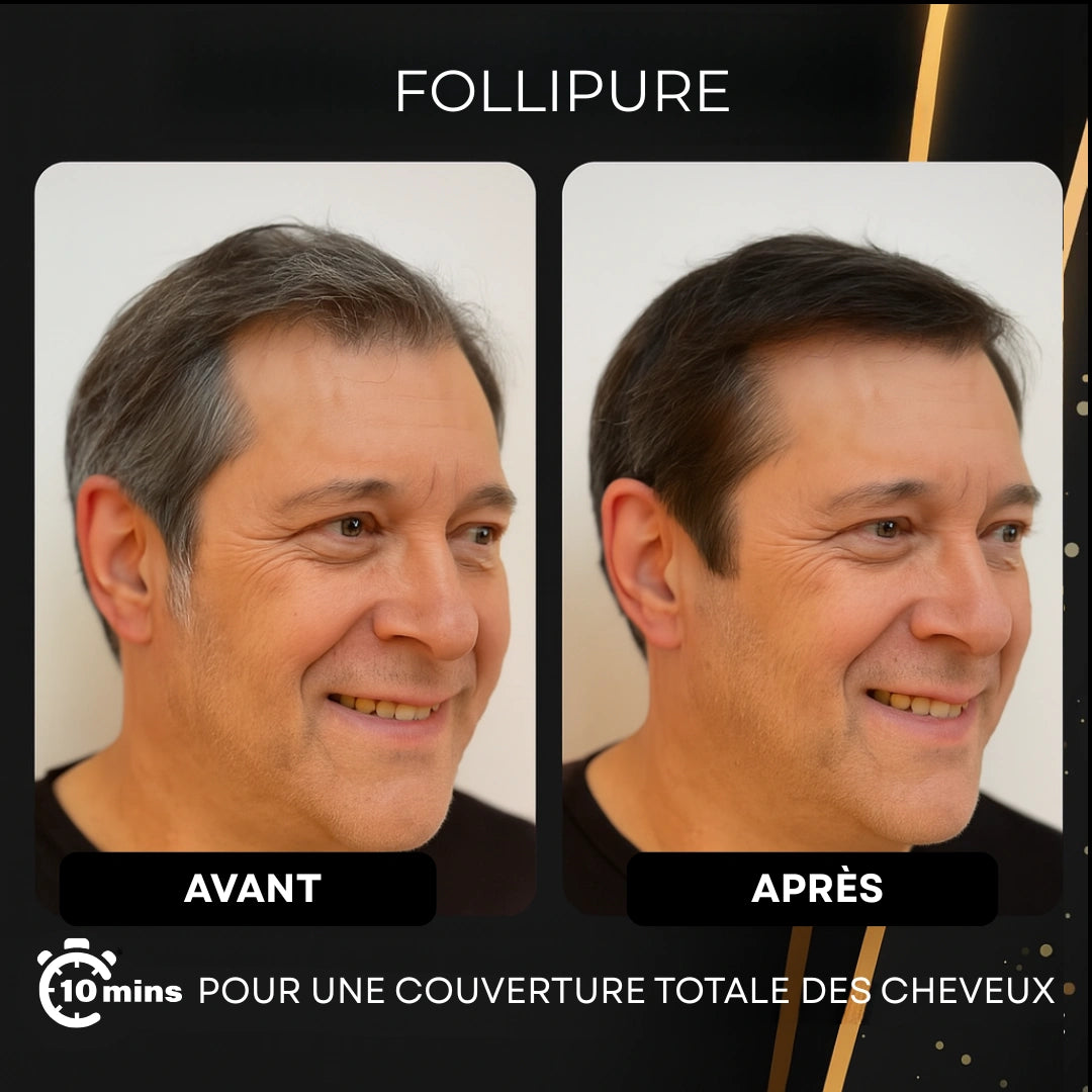 Shampoing Colorant Instantané - Sans gants. Sans dégâts.