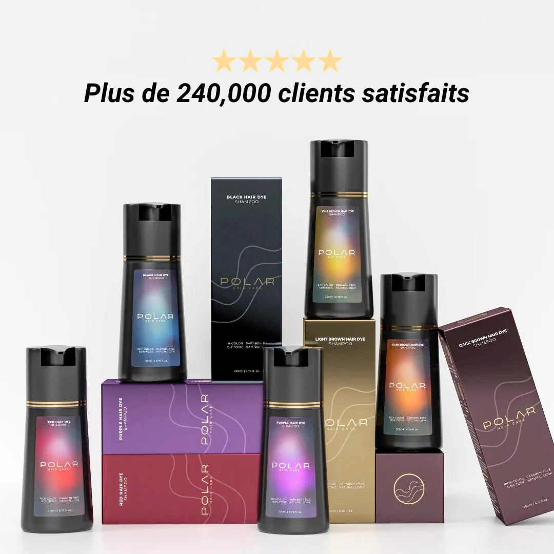 Shampoing Colorant Instantané - Sans gants. Sans dégâts.