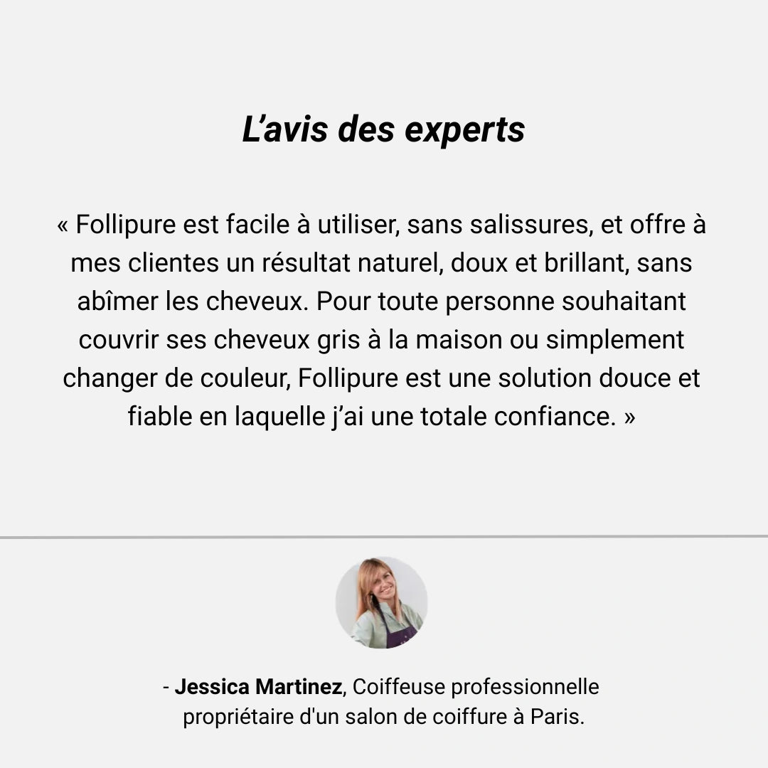 Shampoing Colorant Instantané - Sans gants. Sans dégâts.