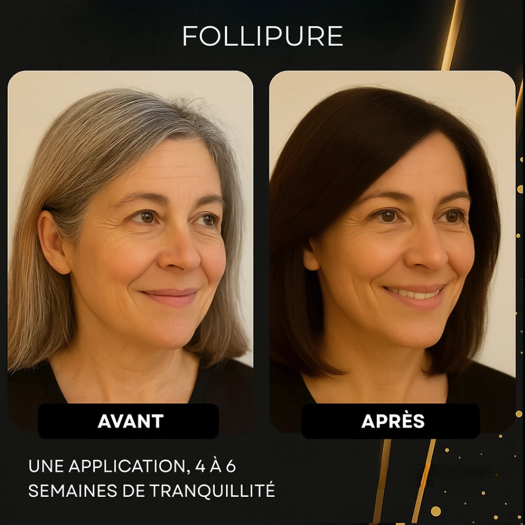 Shampoing Colorant Instantané - Sans gants. Sans dégâts.