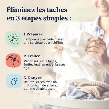 StainSnap' Détachant Express – Taches Tenaces (120 ml)